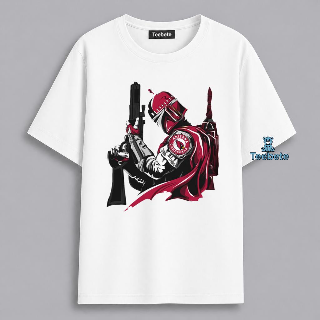 Arizona Cardinals Mandalorian Warrior Fan Shirt