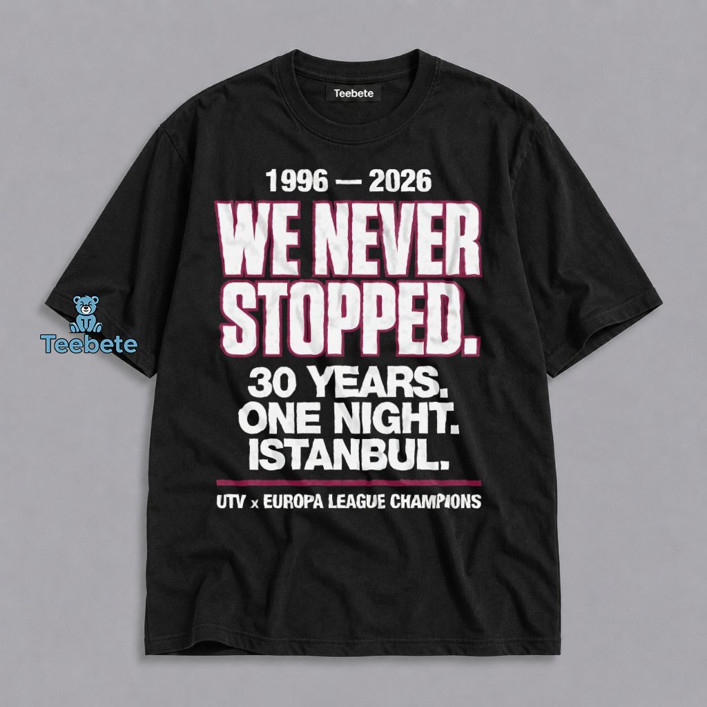 Aston Villa 30 Year Trophy Drought Faithful Supporter Shirt