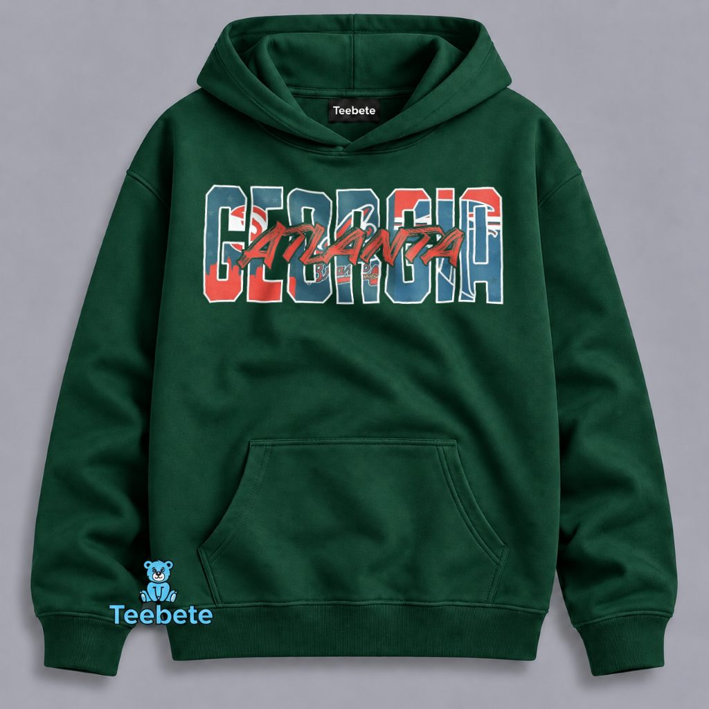 Atlanta Basketball Georgia State Pride Hoodie Atlanta Basketball Georgia State Pride Hoodie