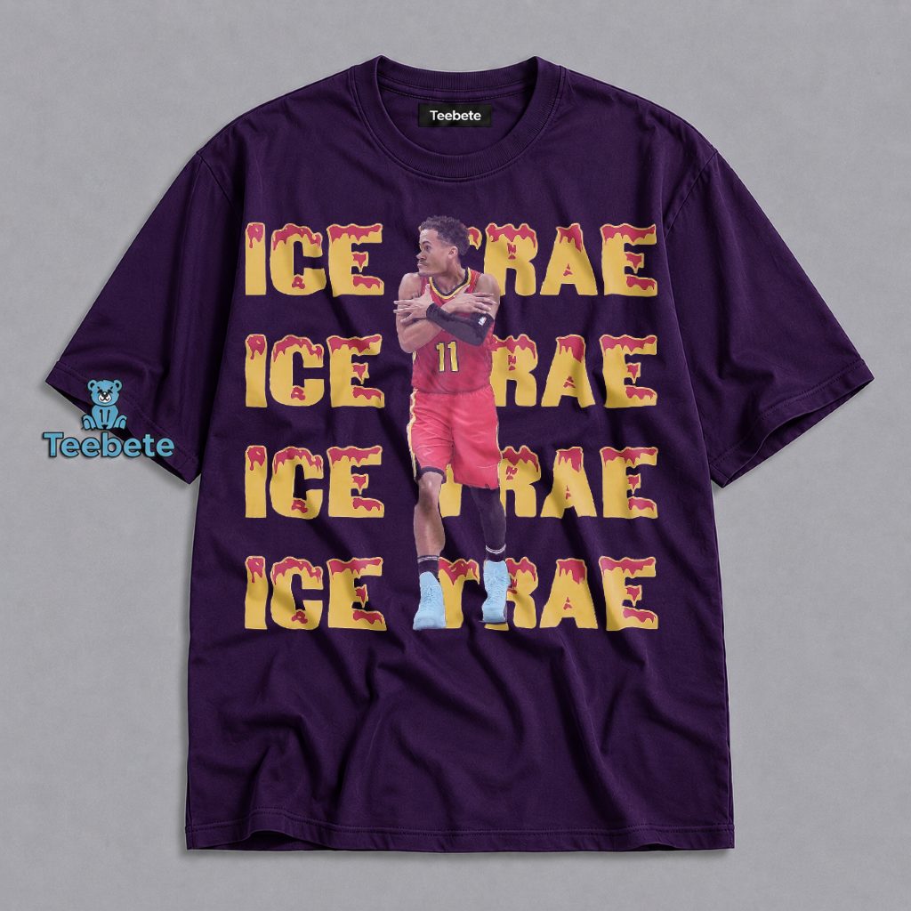 Atlanta Basketball Ice Trae Young Shirt