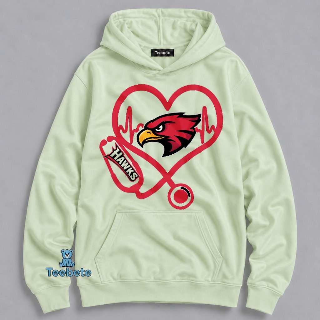 Atlanta Basketball Nurse Pulse Graphic Hoodie Atlanta Basketball Nurse Pulse Graphic Hoodie