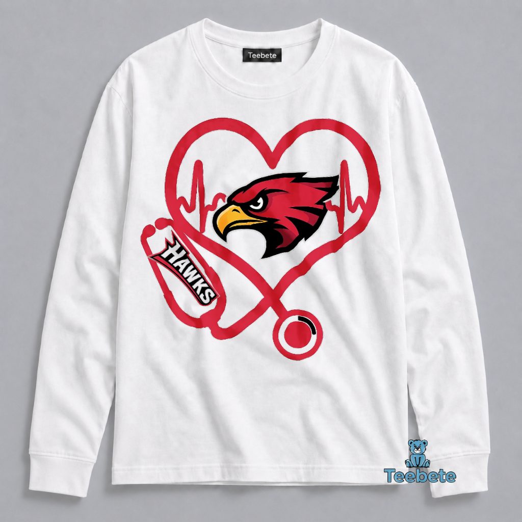Atlanta Basketball Nurse Pulse Graphic Long Sleeve Atlanta Basketball Nurse Pulse Graphic Long Sleeve