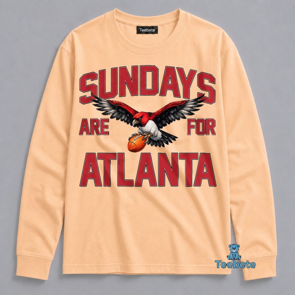Atlanta Basketball Sunday Game Day Long Sleeve Atlanta Basketball Sunday Game Day Long Sleeve
