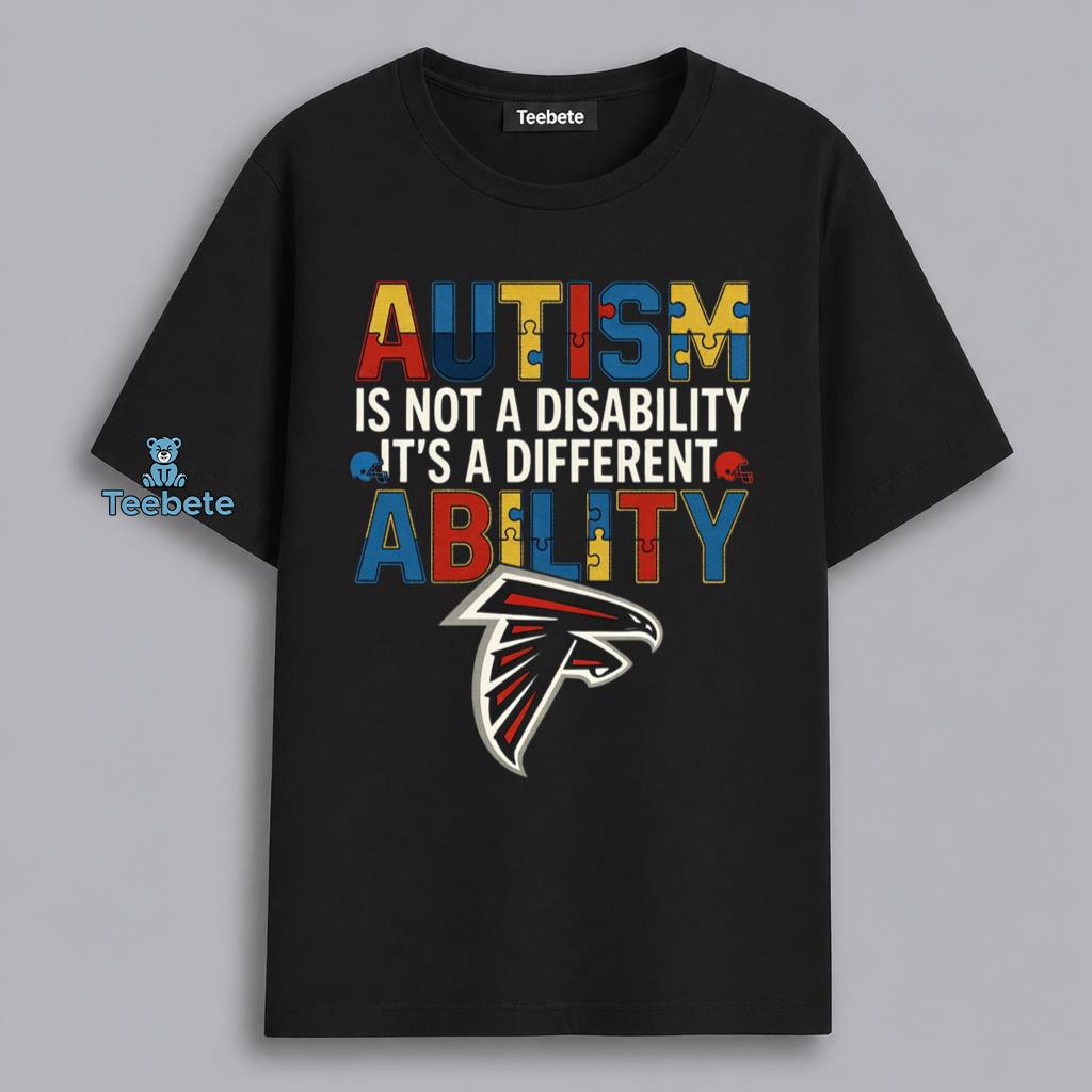 Atlanta Falcons Autism Awareness Different Ability Shirt