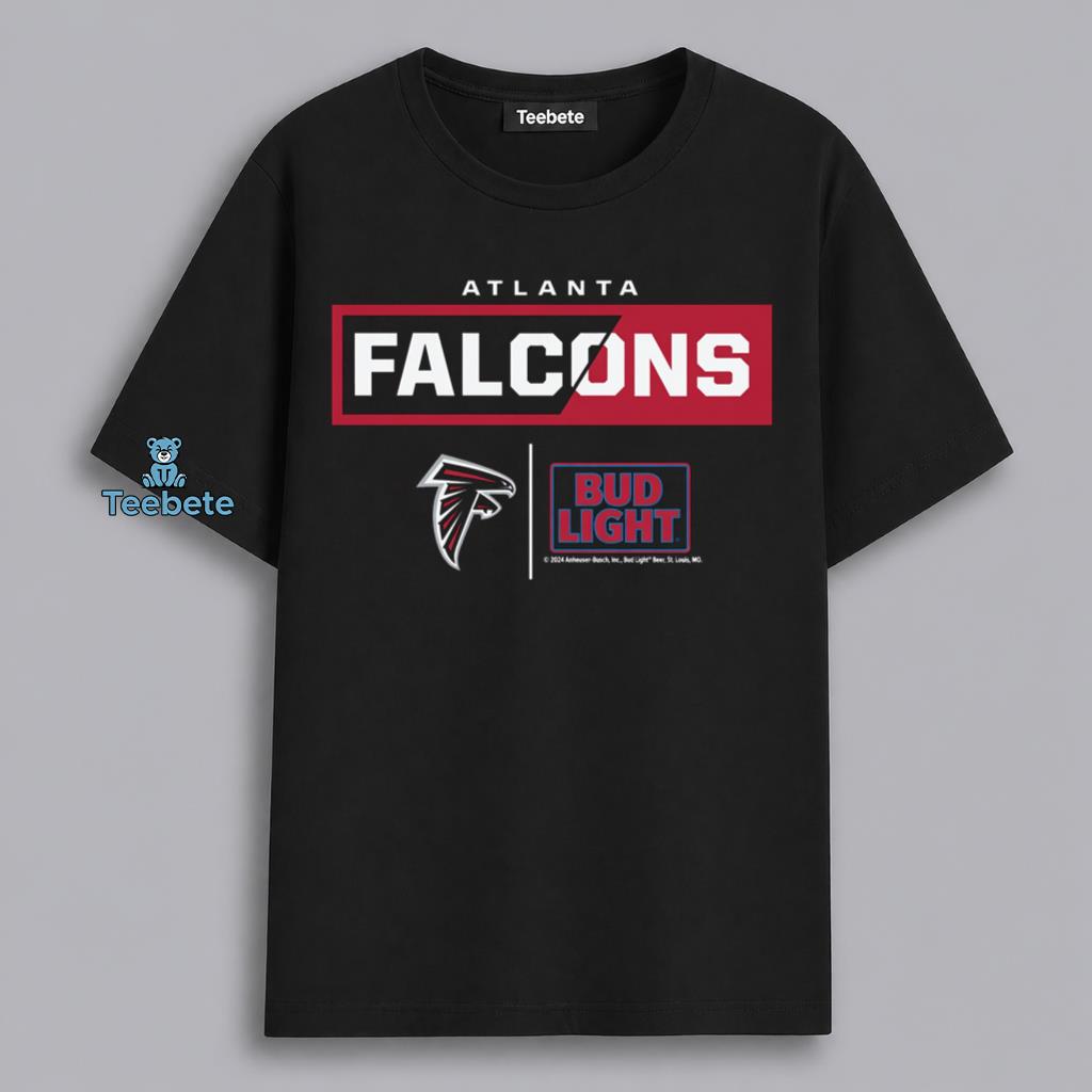 Atlanta Falcons Bud Light Beer Fan Shirt