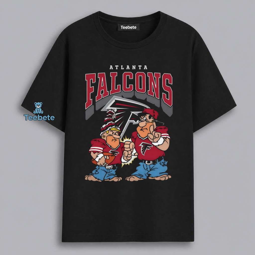 Atlanta Falcons Funny Cartoon Tough Guys Fan Shirt