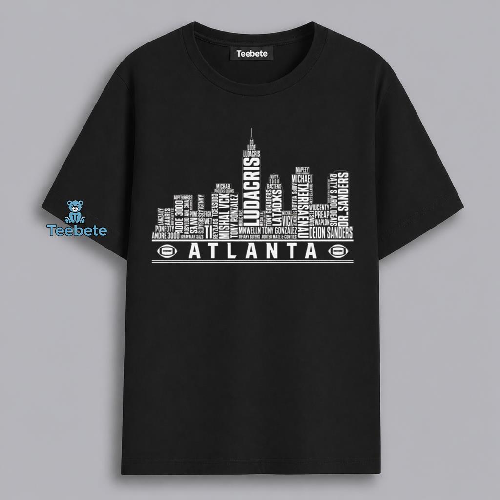 Atlanta Falcons Legends Skyline Vick Sanders Jones Shirt