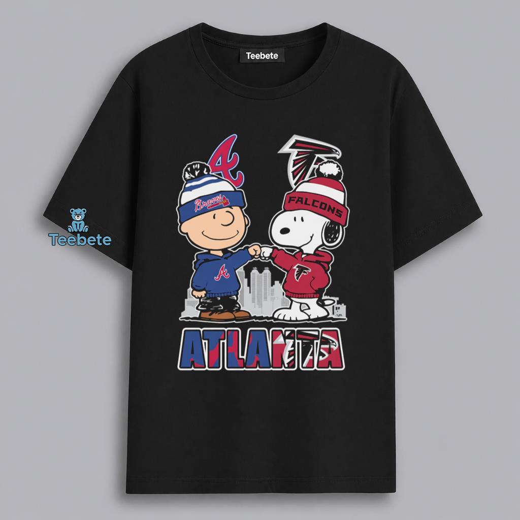 Atlanta Falcons Snoopy Charlie Brown Sports Fan Shirt