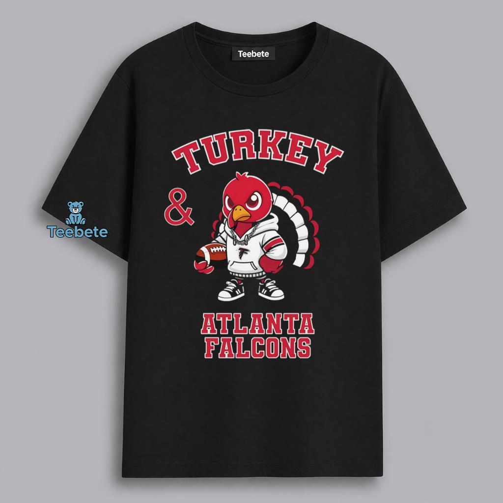 Atlanta Falcons Thanksgiving Turkey Football Shirt