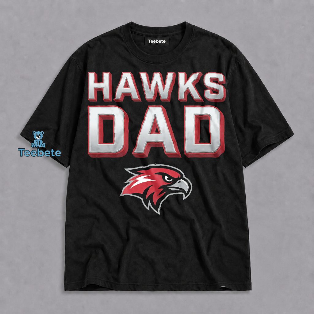 Atlanta Hawks Basketball Dad Shirt