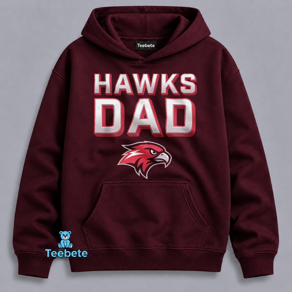 Atlanta Hawks Basketball Dad Hoodie Atlanta Hawks Basketball Dad Hoodie