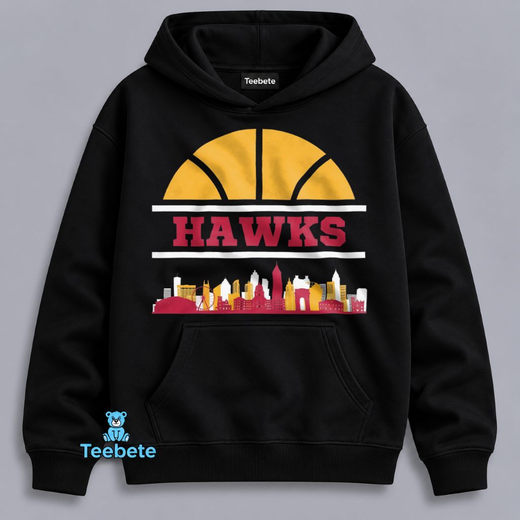 Atlanta Hawks City Skyline Hoodie Atlanta Hawks City Skyline Hoodie