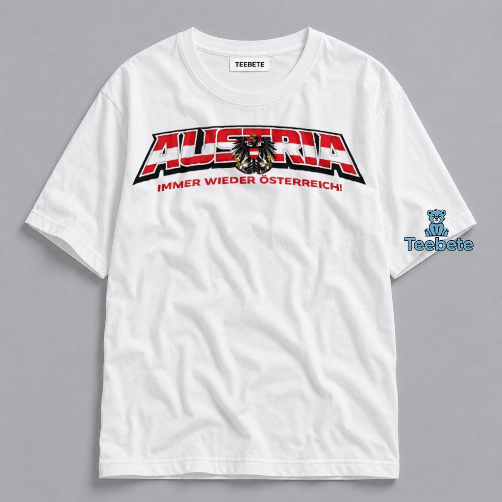 Austria Immer Wieder Osterreich FIFA World Cup 2026 Shirt