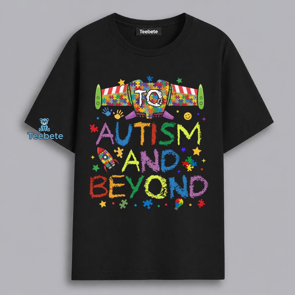 Autism Awareness To Infinity Puzzle Shirt