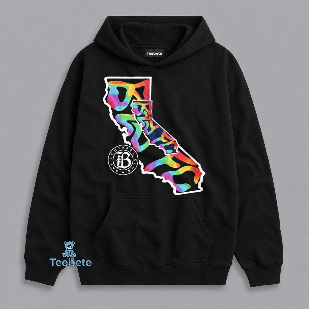 Bay FC Pride State Graphic Hoodie Bay FC Pride State Graphic Hoodie