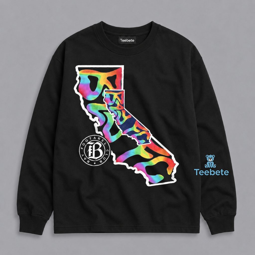 Bay FC Pride State Graphic Long Sleeve Bay FC Pride State Graphic Long Sleeve