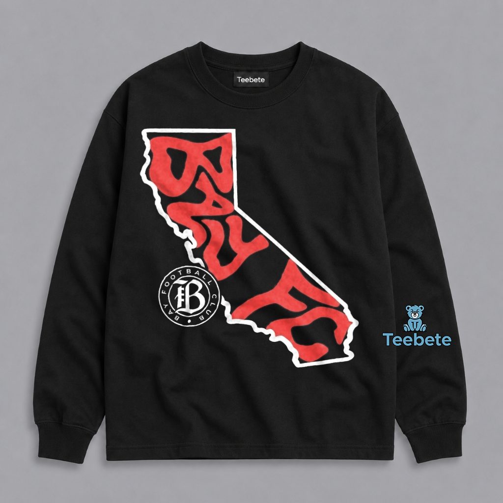 Bay FC Team State Fan Long Sleeve Bay FC Team State Fan Long Sleeve