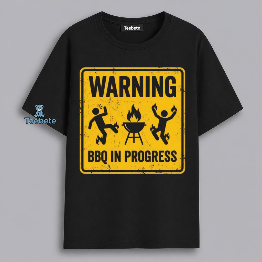 BBQ In Progress Funny Grilling Dad Shirt