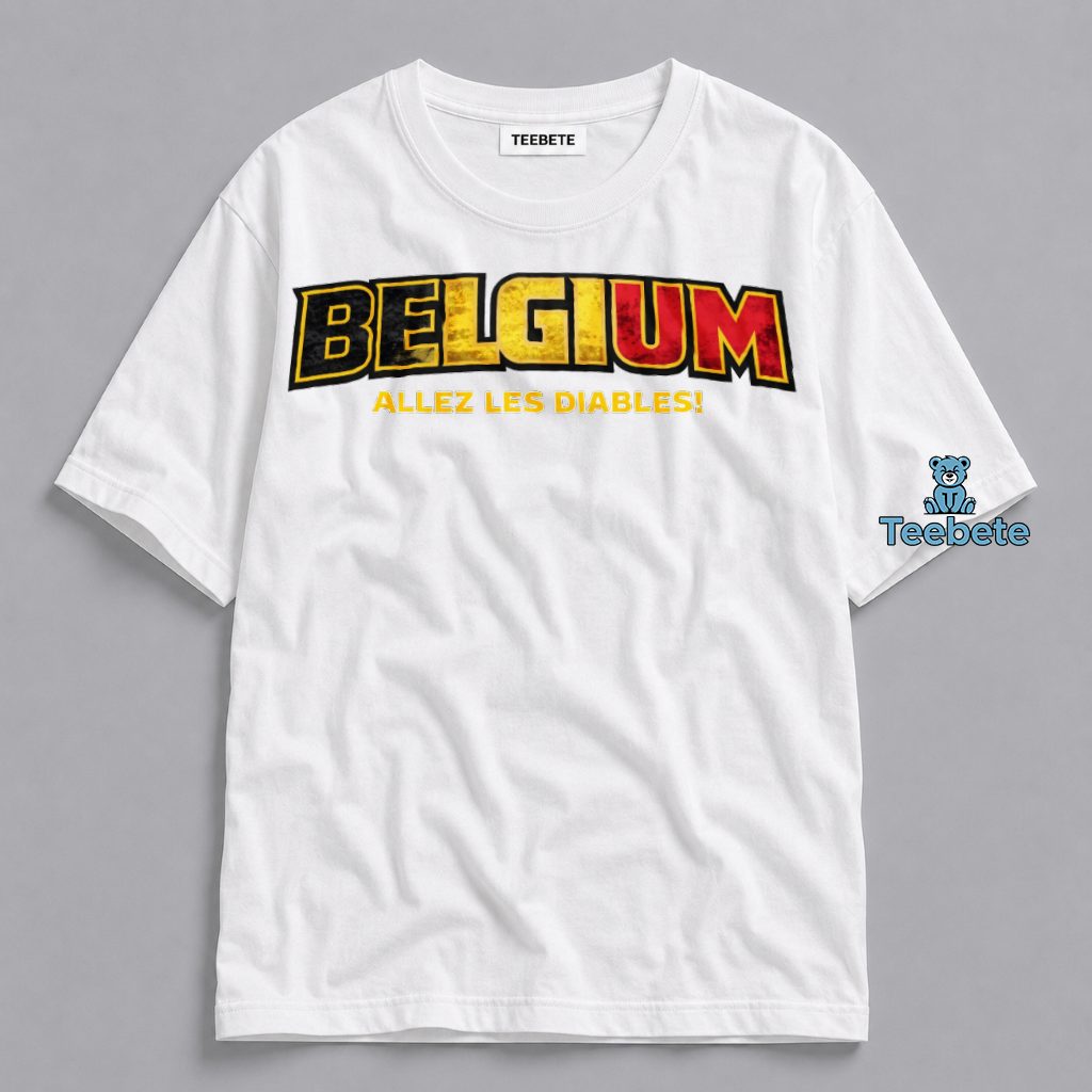 Belgium Allez Les Diables FIFA World Cup 2026 Shirt