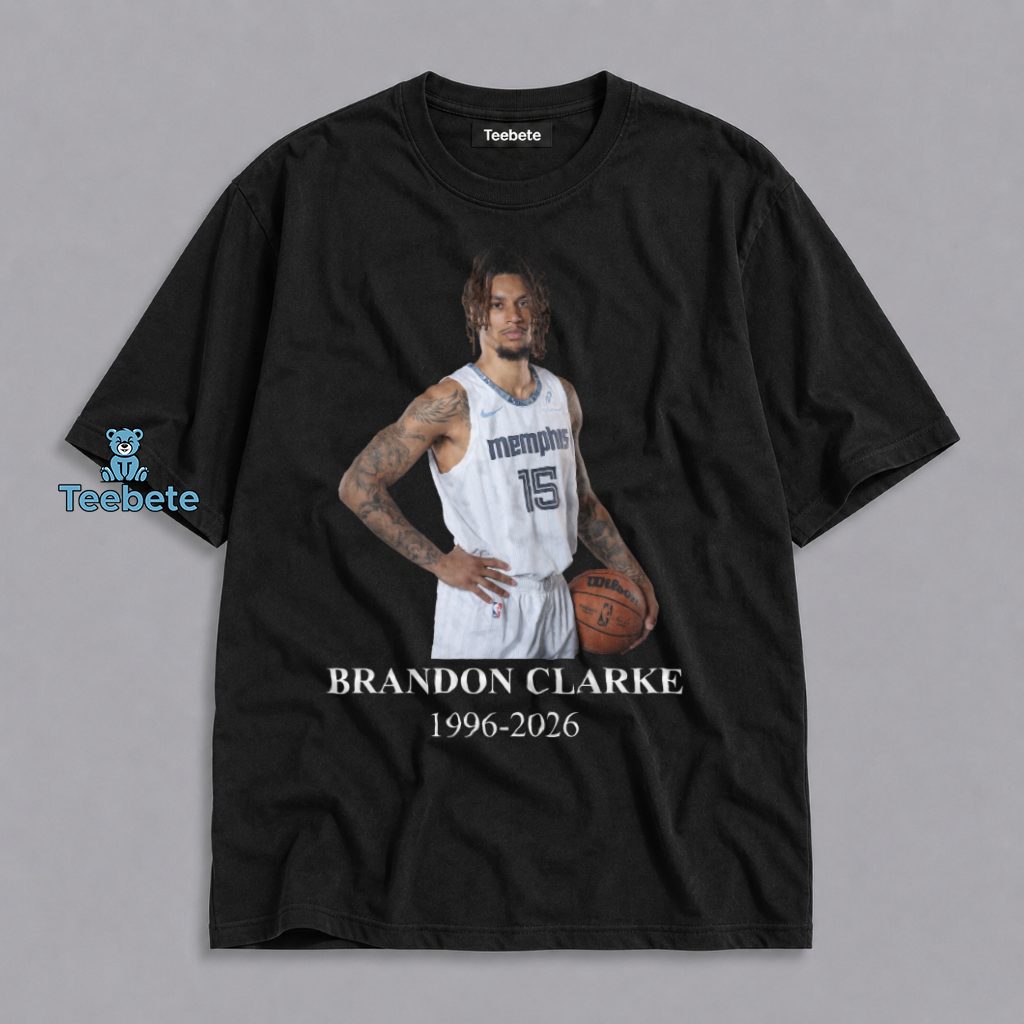 Brandon Clarke Rest In Peace Memphis Grizzlies 15 1996 2026 Memorial Shirt