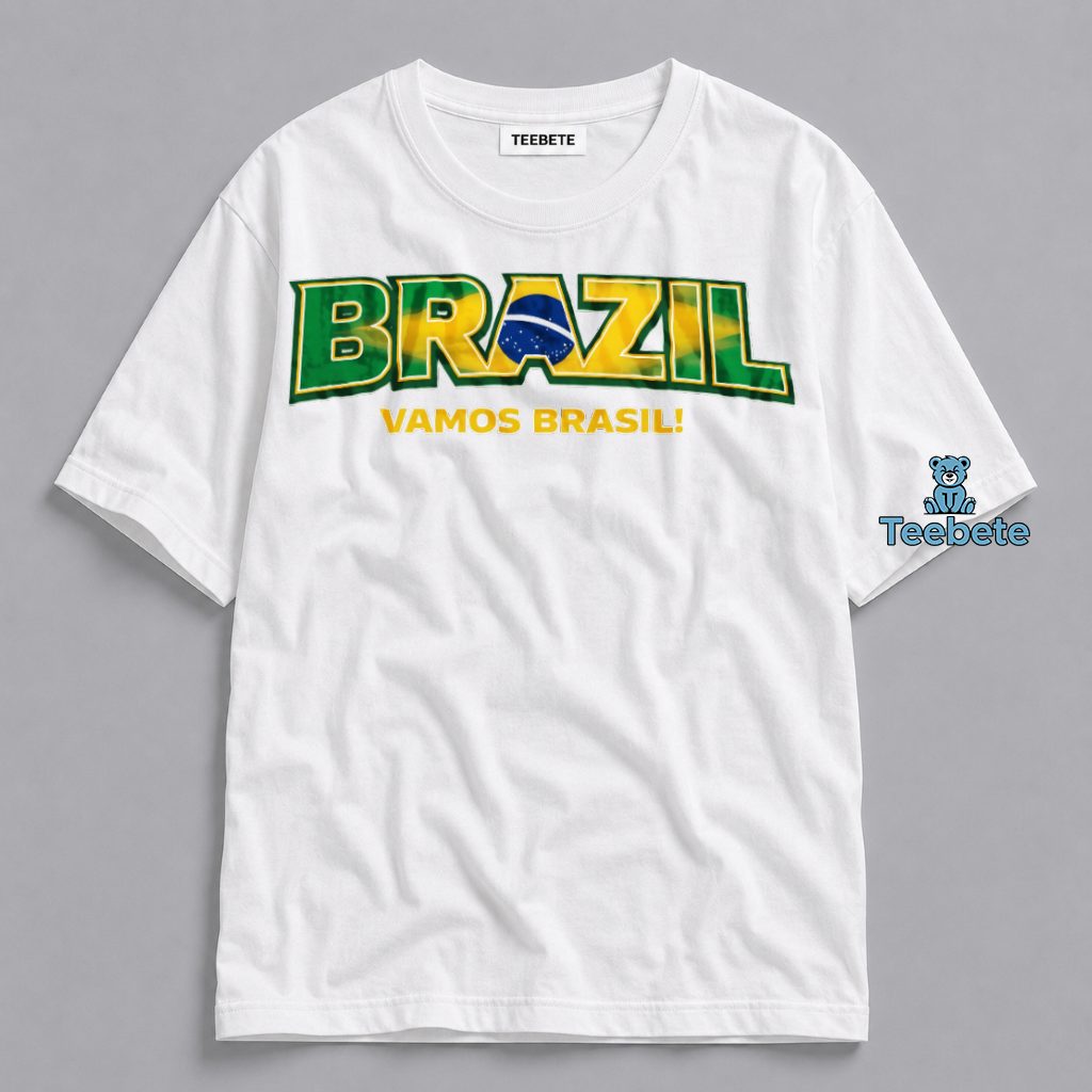 Brazil Vamos Brasil FIFA World Cup 2026 Shirt