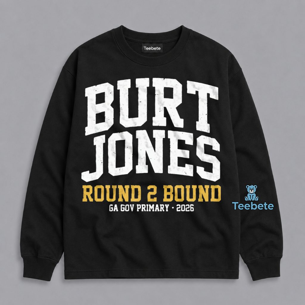 Burt Jones Georgia Runoff Election Winner Long Sleeve Burt Jones Georgia Runoff Election Winner Long Sleeve
