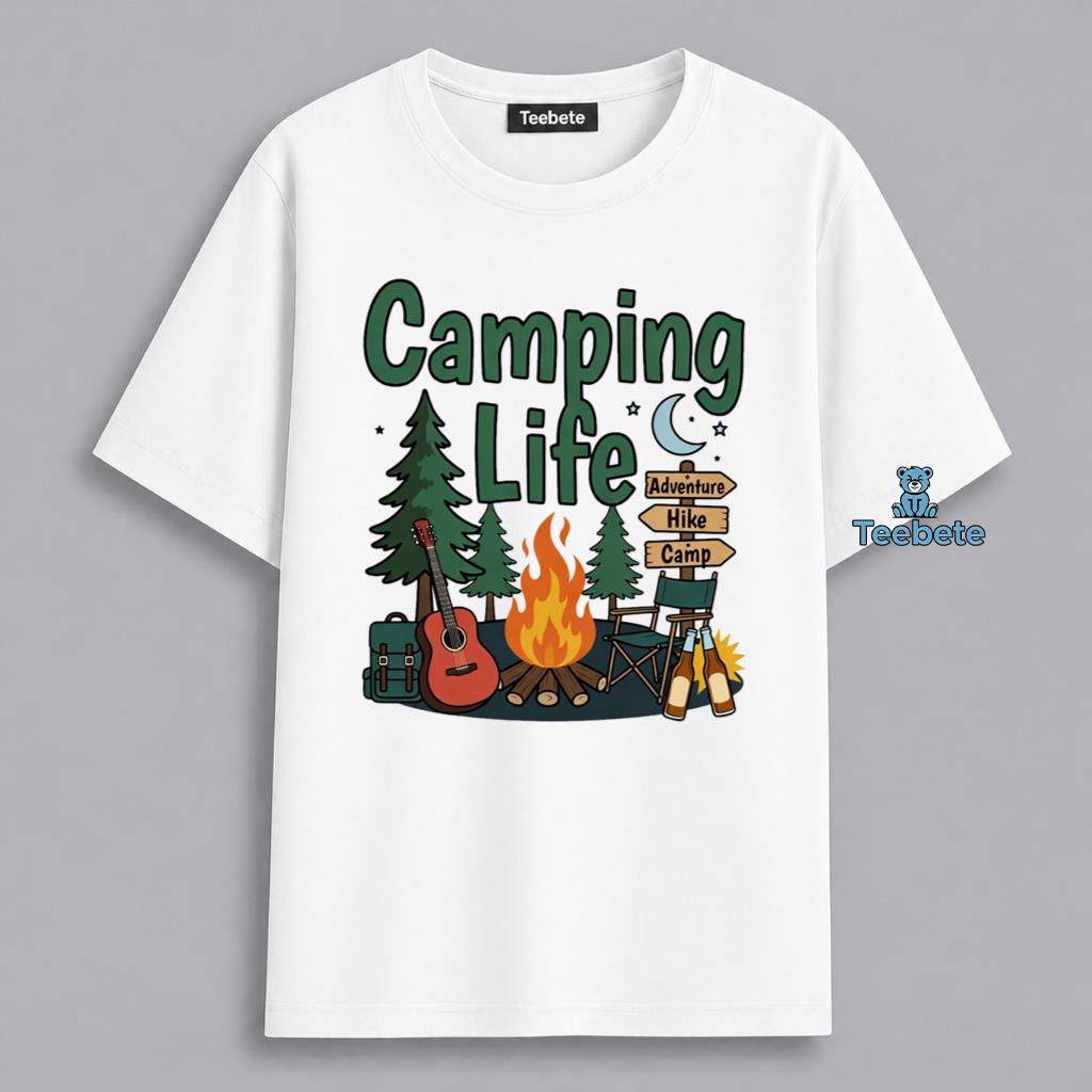 Camping Life Is The Best Life Outdoor Nature Lover Shirt