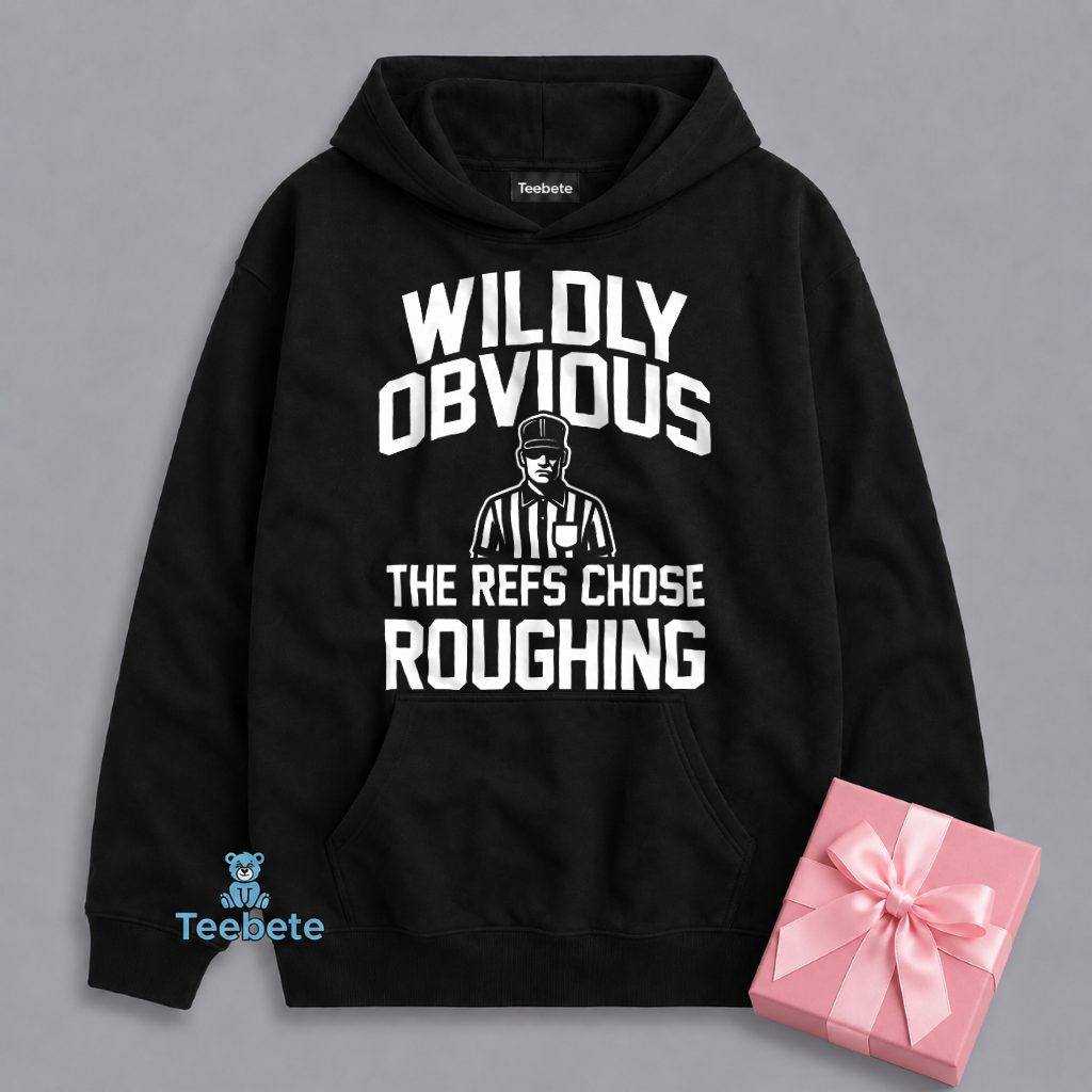 Carolina Hockey Blind Ref Wildly Obvious Fan Hoodie Carolina Hockey Blind Ref Wildly Obvious Fan Hoodie