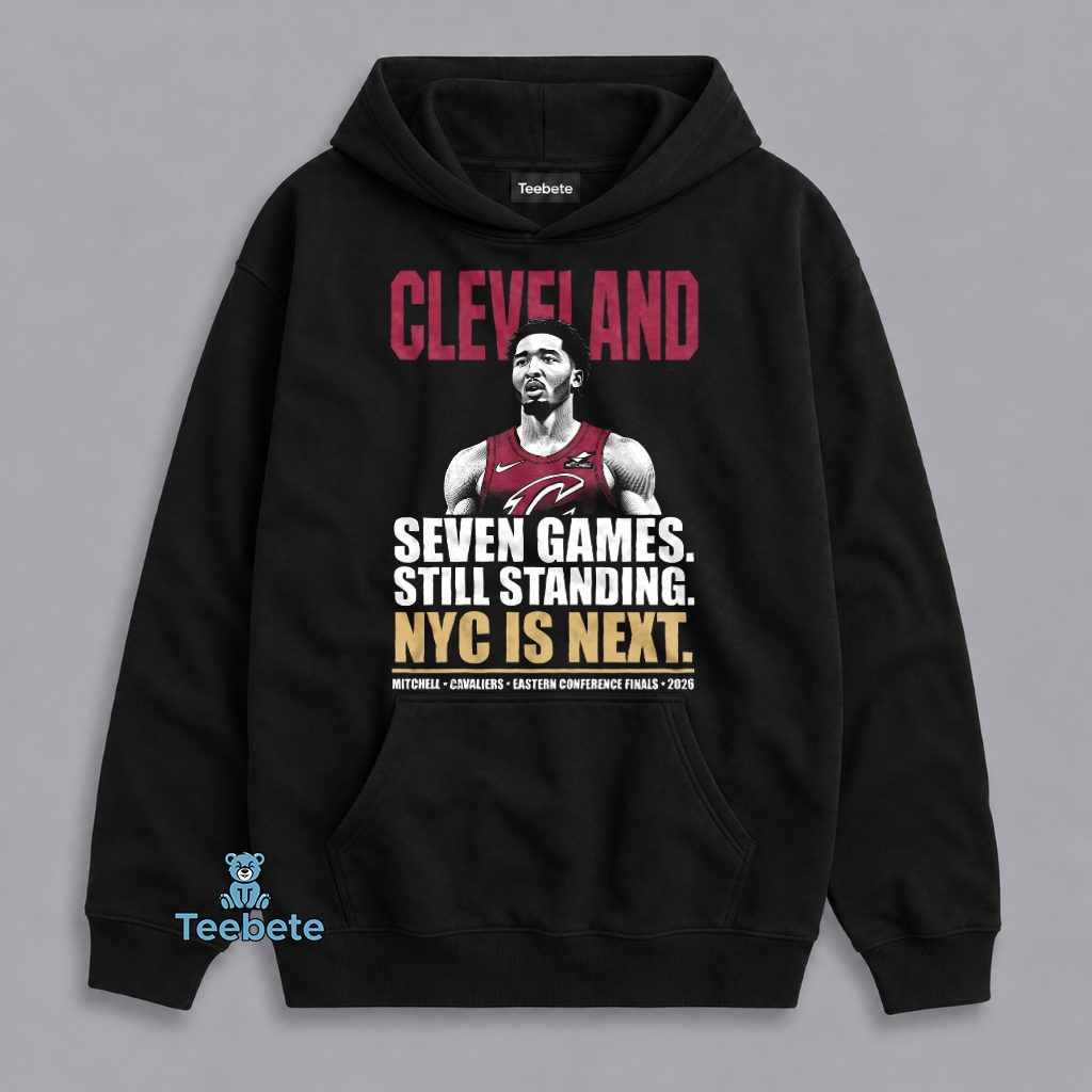 Cavaliers Eastern Conference Finals 2026 Mitchell Playoff Hero Hoodie Cavaliers Eastern Conference Finals 2026 Mitchell Playoff Hero Hoodie