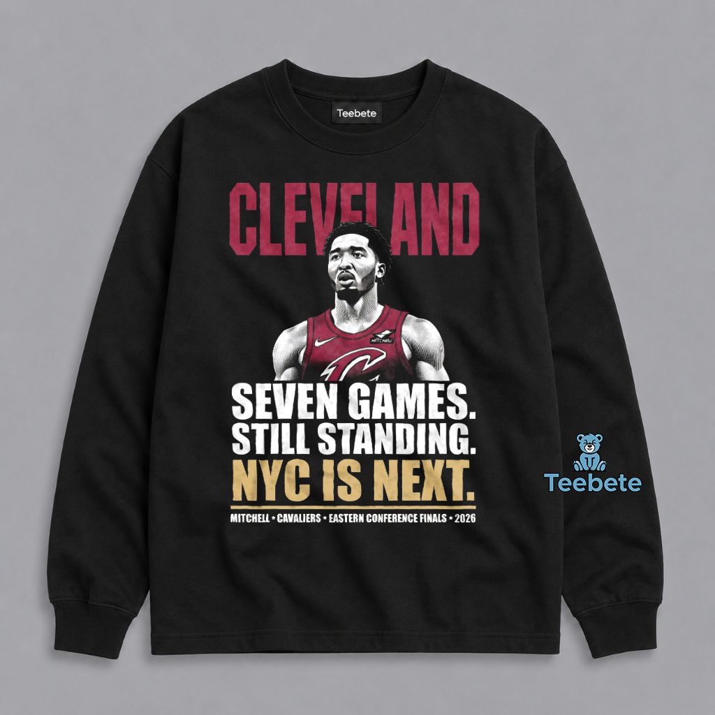 Cavaliers Eastern Conference Finals 2026 Mitchell Playoff Hero Long Sleeve Cavaliers Eastern Conference Finals 2026 Mitchell Playoff Hero Long Sleeve
