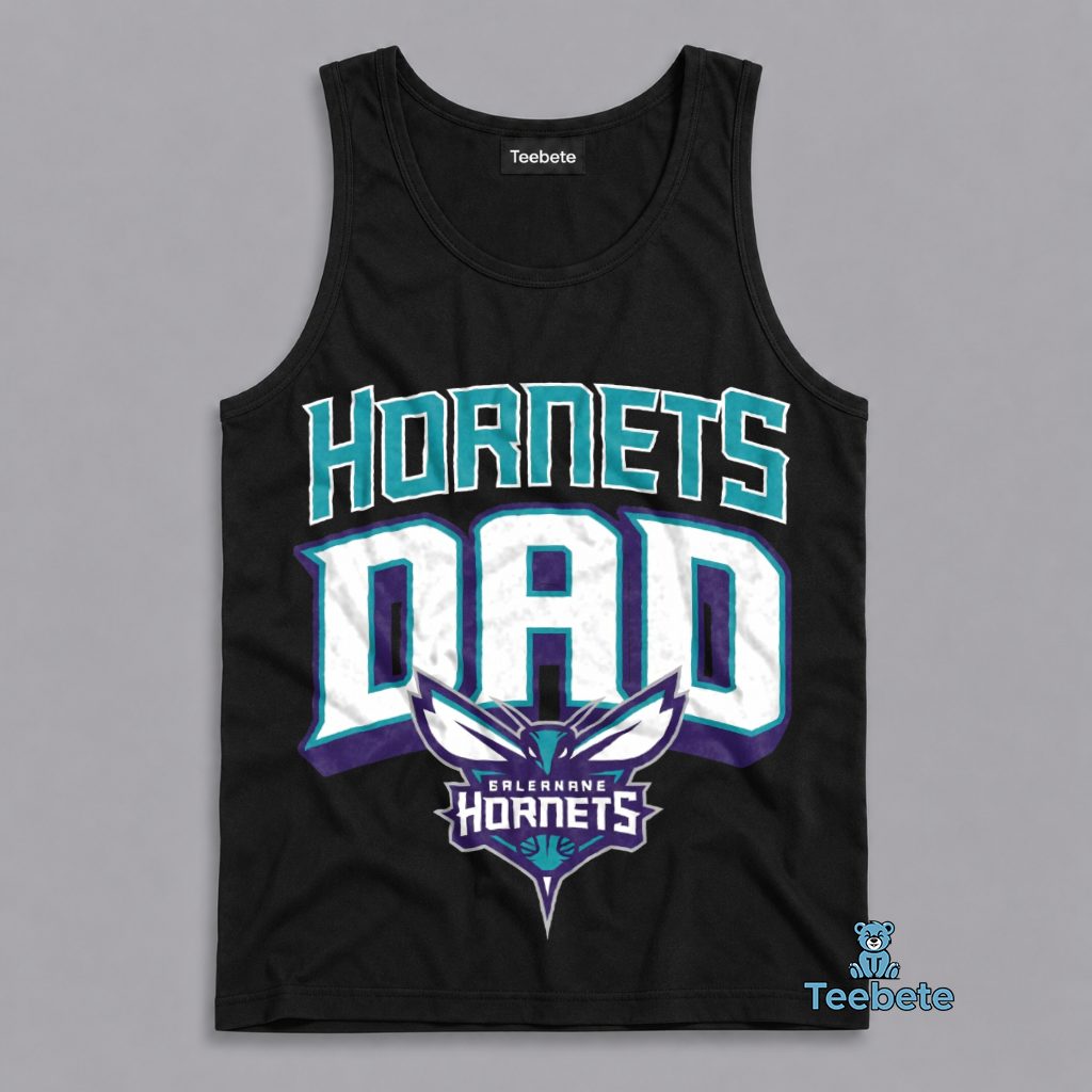 Charlotte Hornets Basketball Dad Tanktop Charlotte Hornets Basketball Dad Tanktop