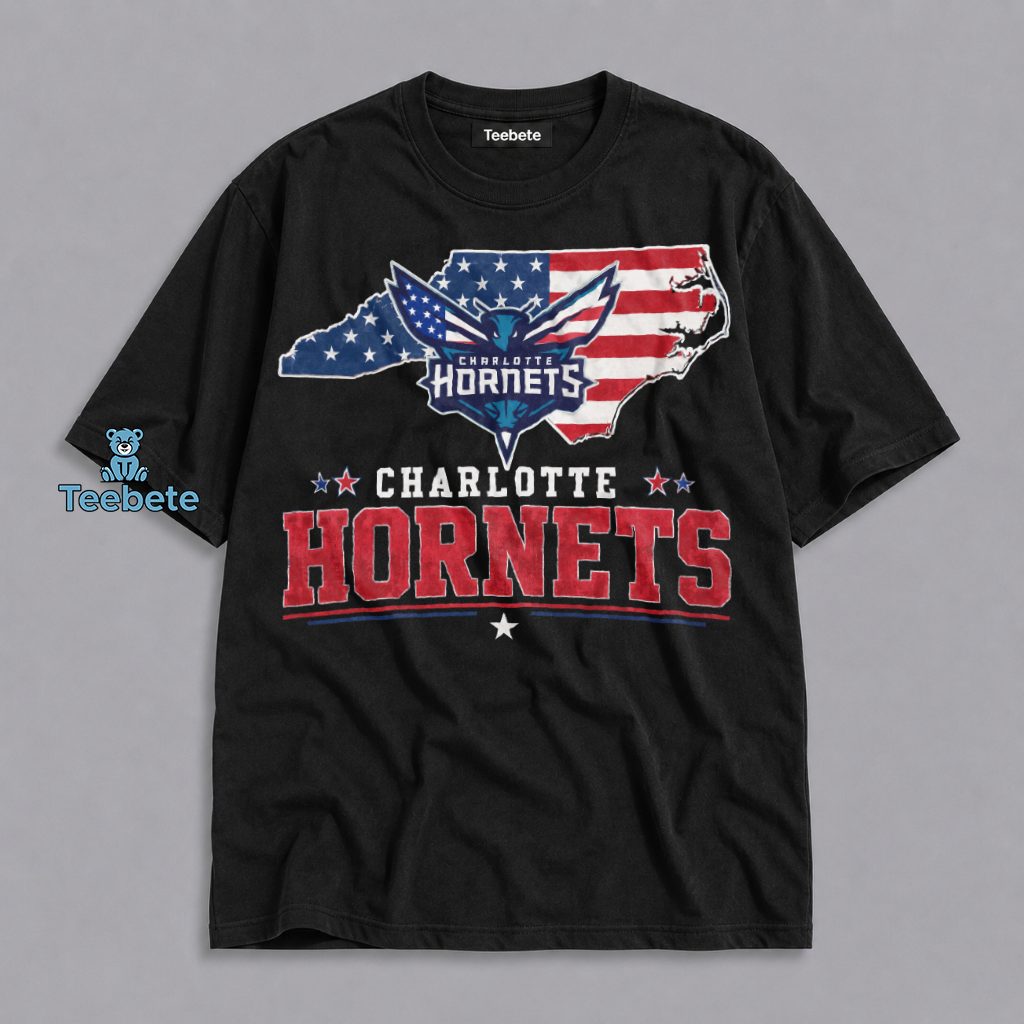 Charlotte Hornets Independence Day Gift For Patriotic Fans Shirt