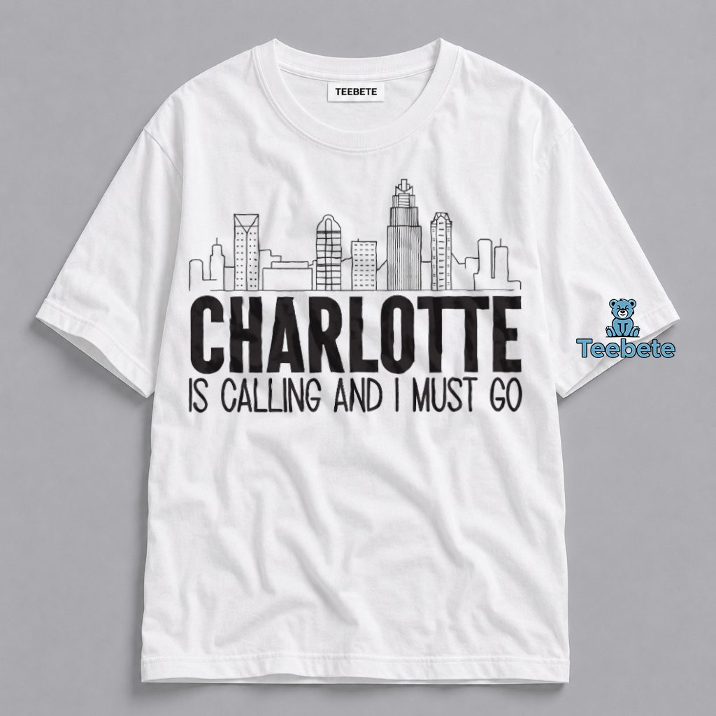 Charlotte North Carolina Retro Vintage Shirt