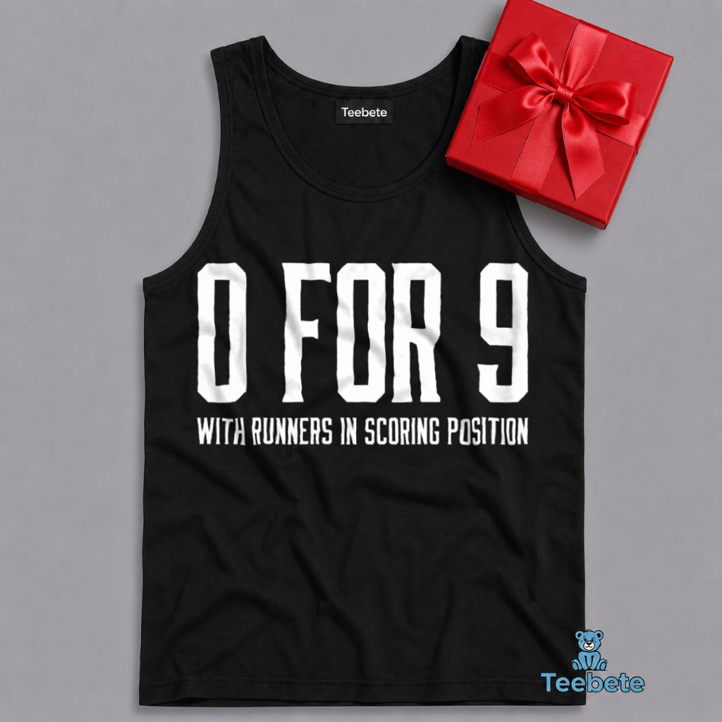 Chicago Baseball Zero For Nine RISP Suffering Fan Tanktop Chicago Baseball Zero For Nine RISP Suffering Fan Tanktop