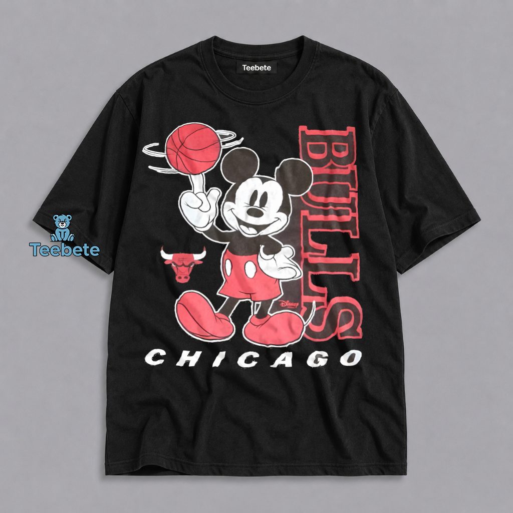 Chicago Bulls Mickey Mouse Disney Fan Shirt