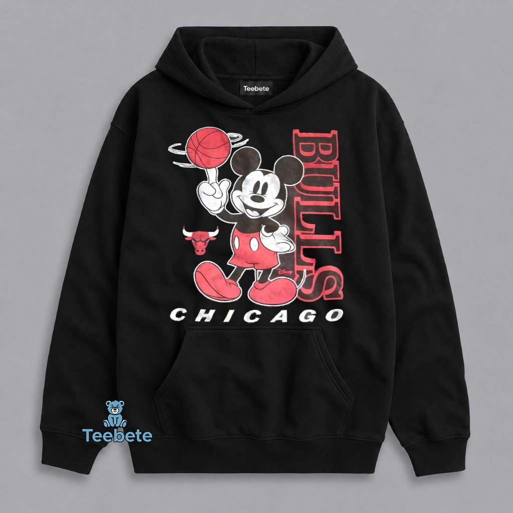 Chicago Bulls Mickey Mouse Disney Fan Hoodie Chicago Bulls Mickey Mouse Disney Fan Hoodie
