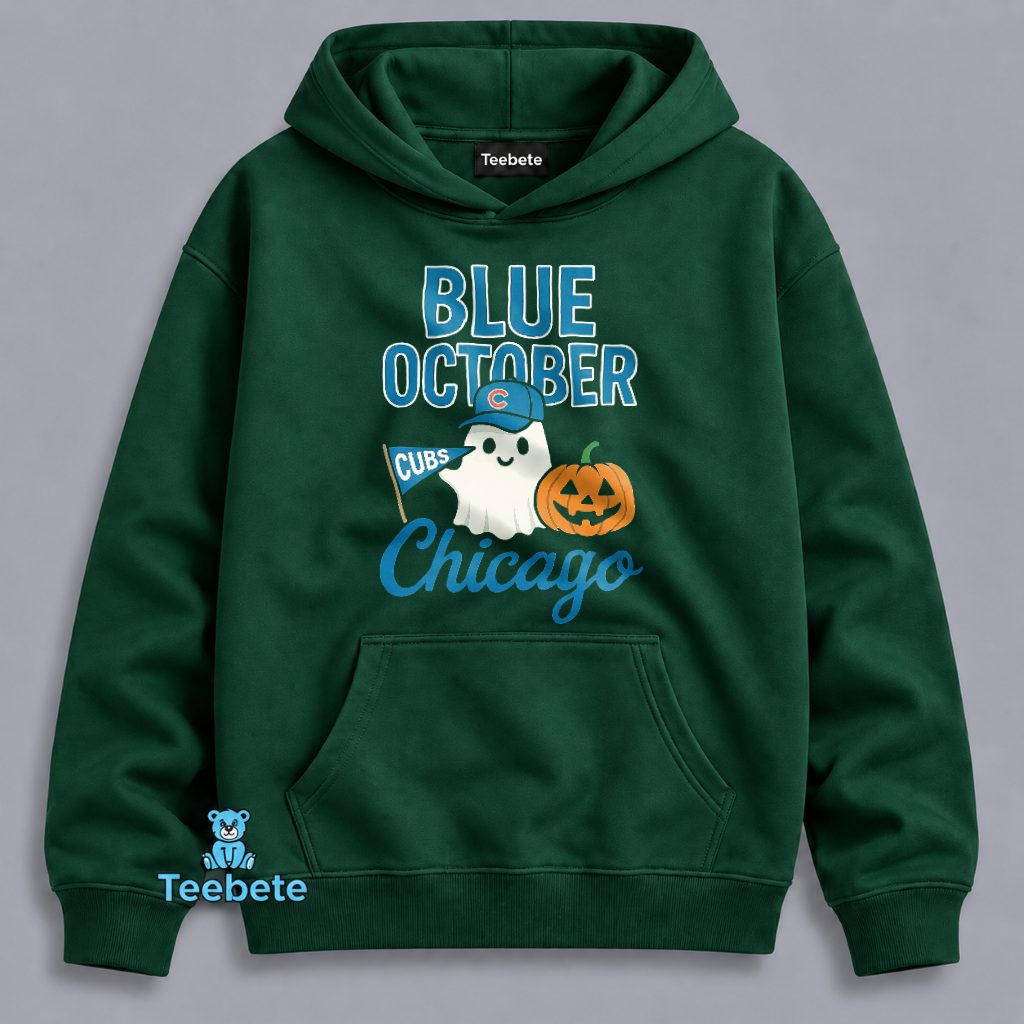 Chicago Cubs Ghost Pumpkin Halloween Baseball Hoodie Chicago Cubs Ghost Pumpkin Halloween Baseball Hoodie