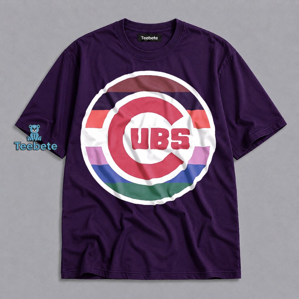 Chicago Cubs Rainbow Pride  Shirt Baseball Pride Month Gifts