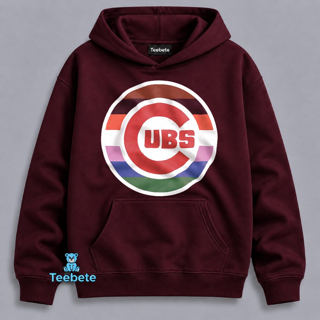 Chicago Cubs Rainbow Pride Hoodie Baseball Pride Month Gifts Chicago Cubs Rainbow Pride Hoodie Baseball Pride Month Gifts