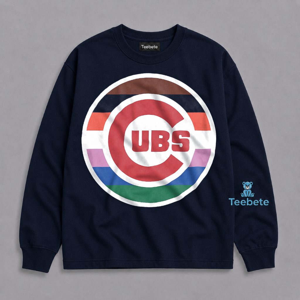 Chicago Cubs Rainbow Pride Long Sleeve Baseball Pride Month Gifts Chicago Cubs Rainbow Pride Long Sleeve Baseball Pride Month Gifts