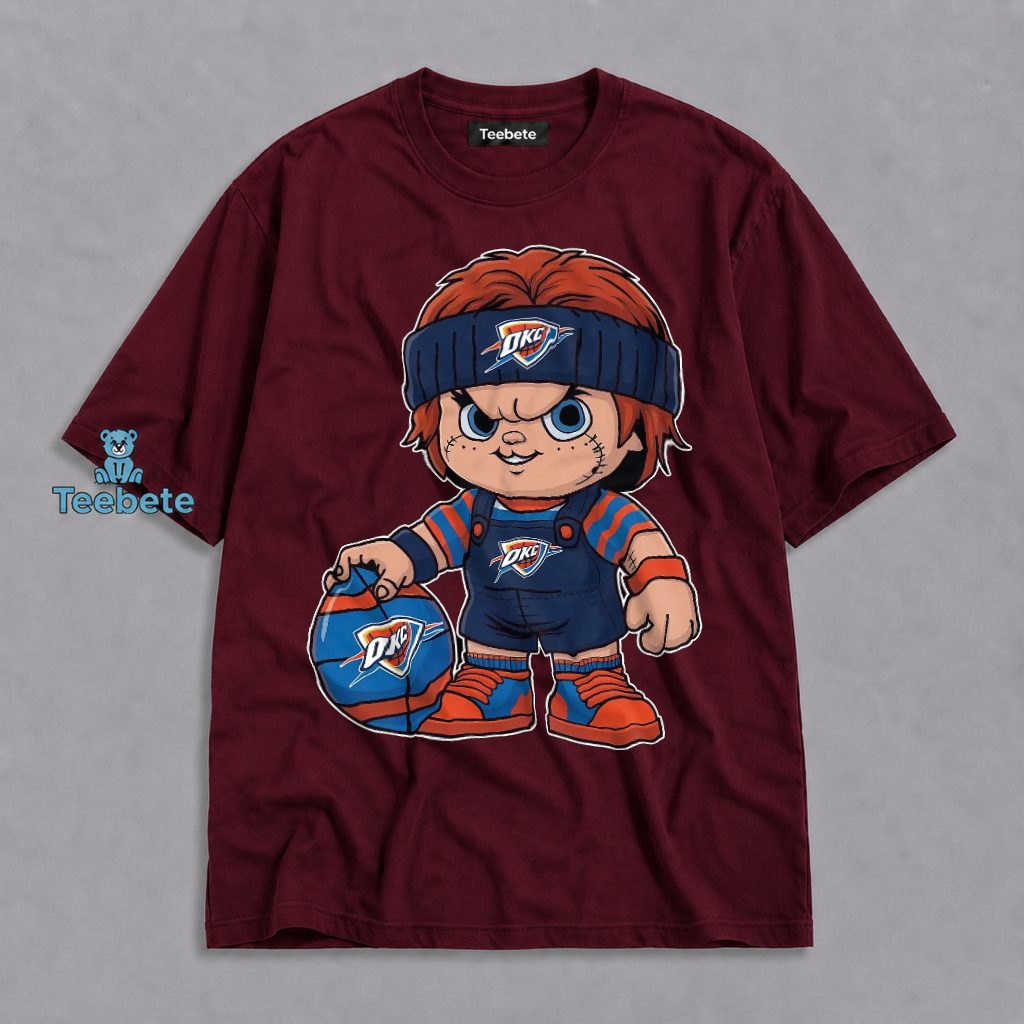 Chucky OKC Thunder Basketball Horror Fan Shirt