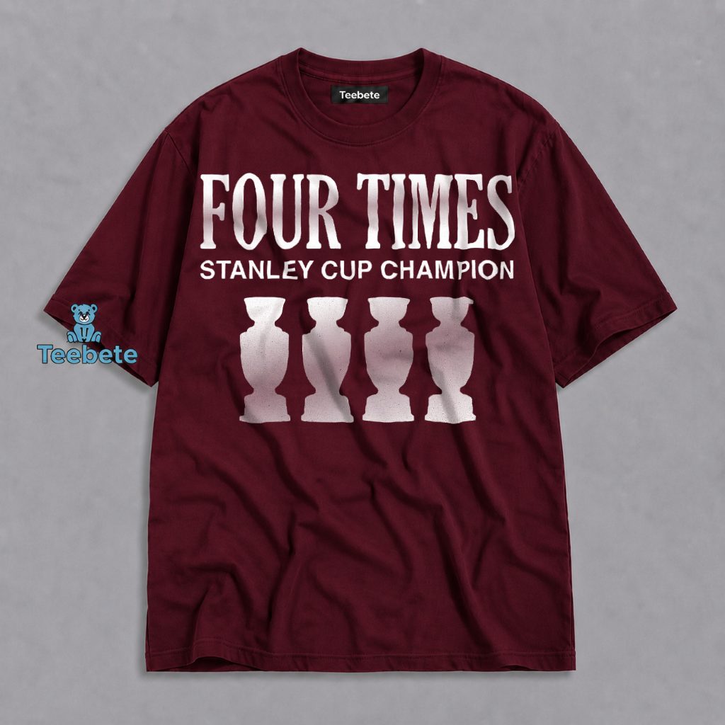 Claude Lemieux 4x Stanley Cup Champion Commemorative Shirt