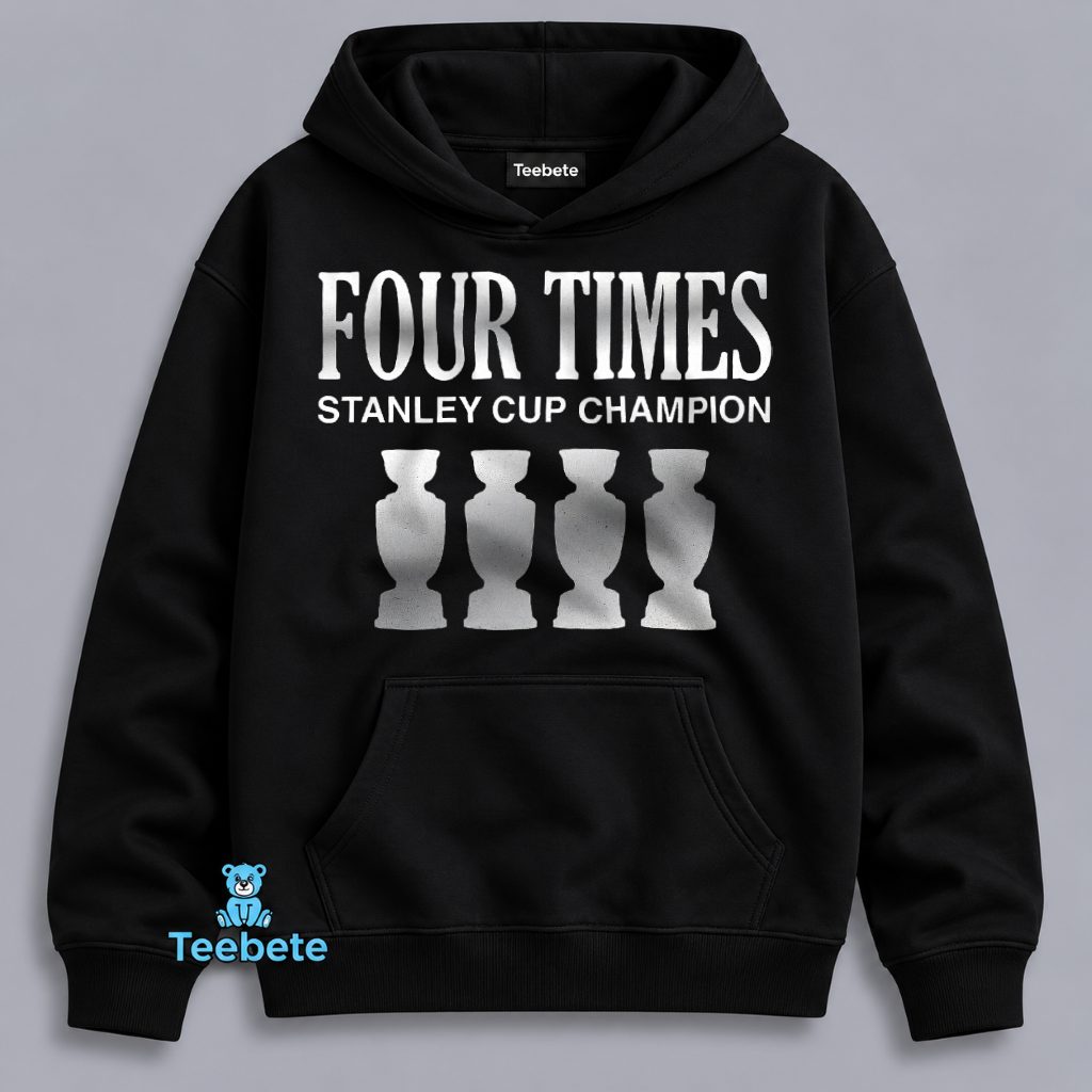 Claude Lemieux 4x Stanley Cup Champion Commemorative Hoodie Claude Lemieux 4x Stanley Cup Champion Commemorative Hoodie