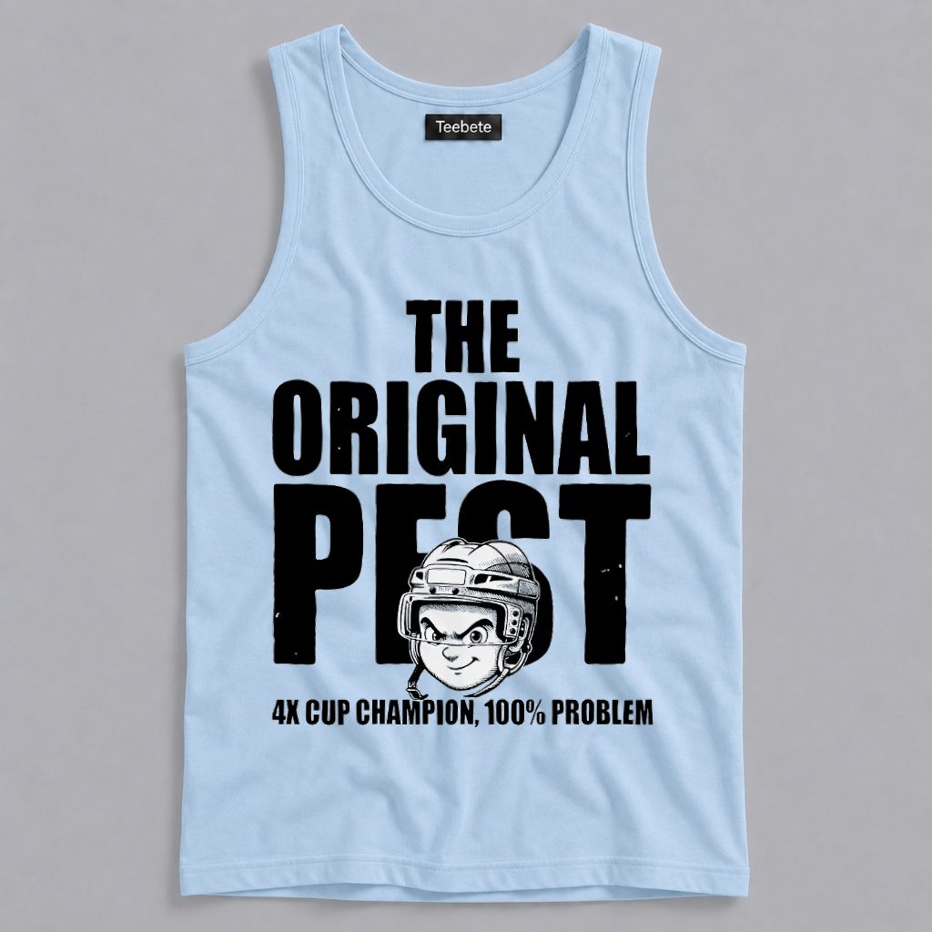 Claude Lemieux Original Hockey Pest Meme Tanktop Claude Lemieux Original Hockey Pest Meme Tanktop