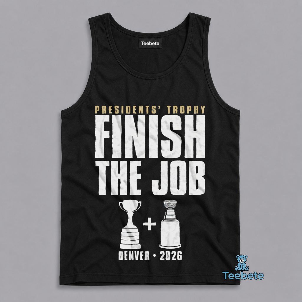 Colorado Avalanche Presidents Trophy Stanley Cup Champions 2026 Tanktop Colorado Avalanche Presidents Trophy Stanley Cup Champions 2026 Tanktop