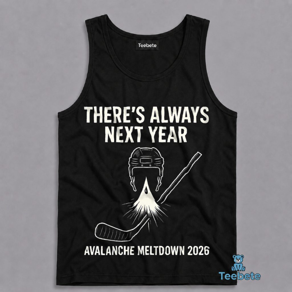 Colorado Avalanche Sad Fan Postseason Meltdown Tanktop Colorado Avalanche Sad Fan Postseason Meltdown Tanktop