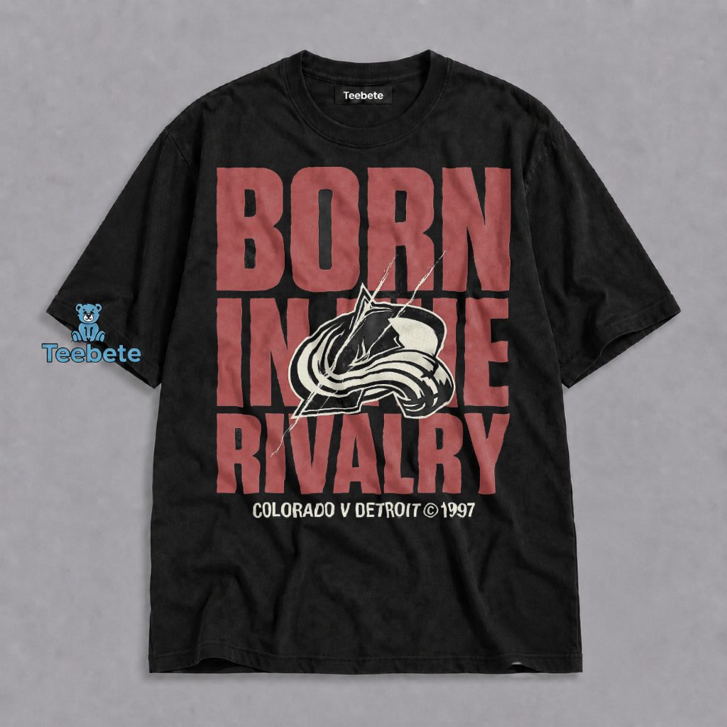 Colorado Detroit Hockey Rivalry 1997 Legend Shirt