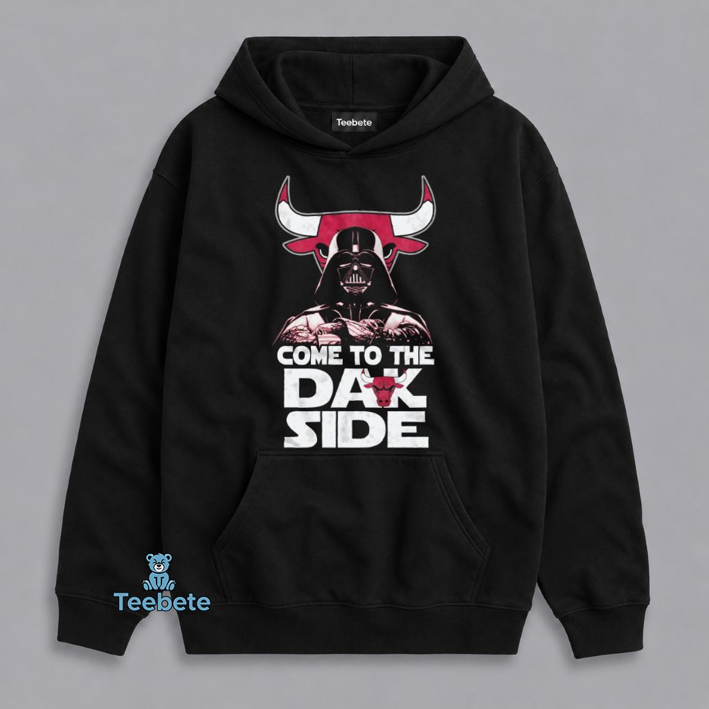 Come To The Dark Side Darth Vader Chicago Bulls Hoodie Come To The Dark Side Darth Vader Chicago Bulls Hoodie