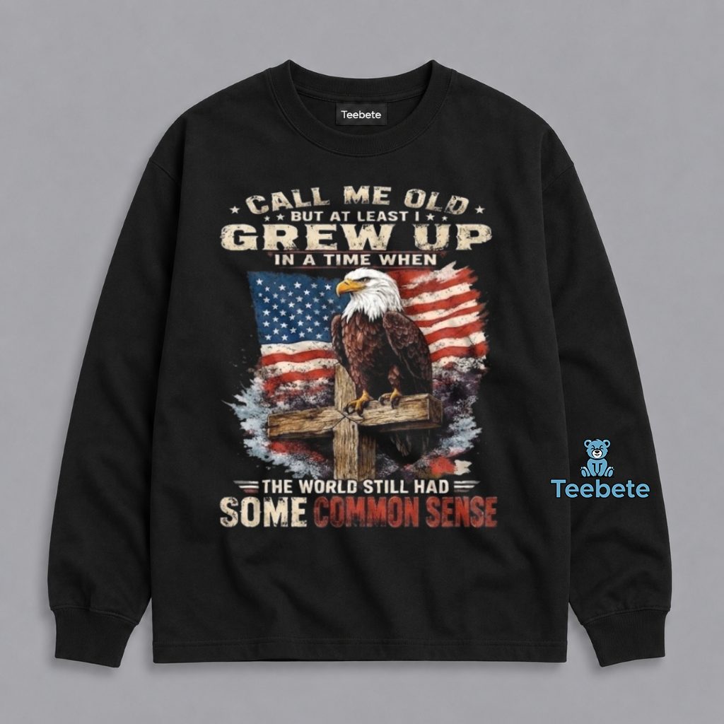 Common Sense Veteran Eagle Patriotic Long Sleeve Common Sense Veteran Eagle Patriotic Long Sleeve
