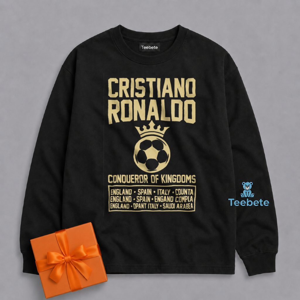 Cristiano Ronaldo Al Nassr Champion Heritage Long Sleeve Cristiano Ronaldo Al Nassr Champion Heritage Long Sleeve